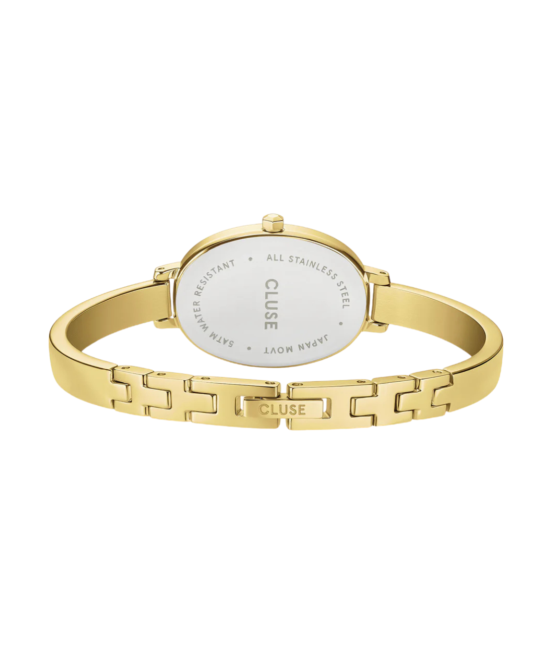 Cluse L'Ovale Watch Steel, Olive, Gold Colour
CW16103