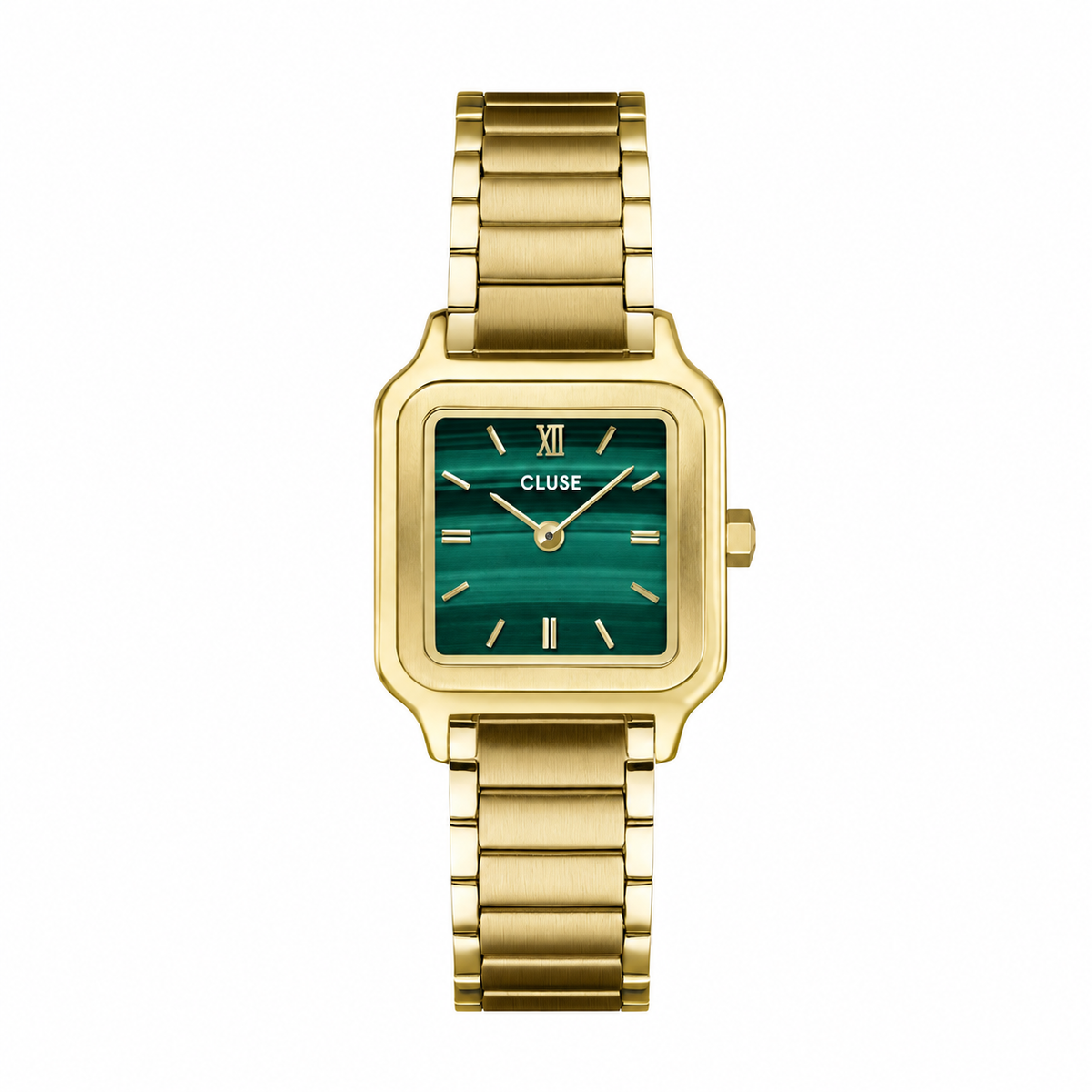 Cluse Gracieuse Petite Watch Steel, Green, Gold Colour CW11828