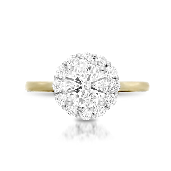 18ct Yellow Gold 1.50ct Laboratory Grown Diamond Engagement Ring