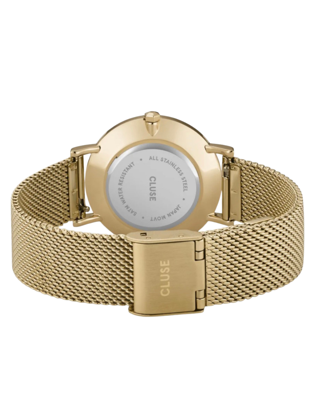 Cluse Minuit Mesh Crystals Watch CW10204